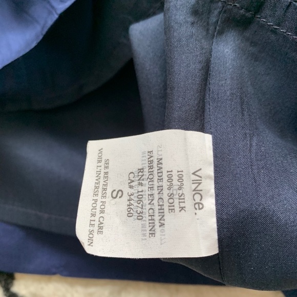 Vince Silk Sleeveless Blouse - Picture 5 of 9